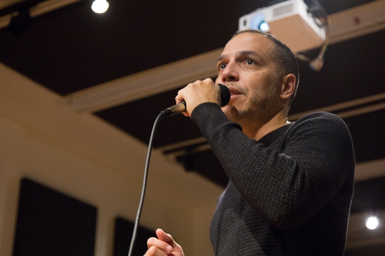 ASSISTANT PROFESSOR MALIK GAINES LEADS EXERCISE AT BAM